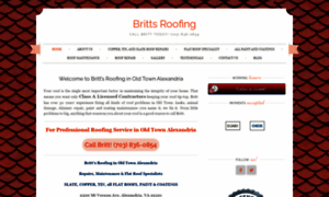 Brittsroofing.com thumbnail