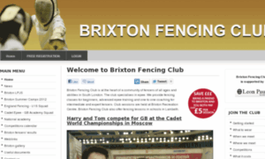 Brixtonfencingclub.co.uk thumbnail