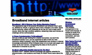 Broadband-internet.goldenarticles.net thumbnail