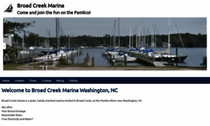 Broadcreekmarina.com thumbnail