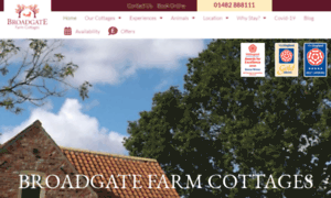 Broadgatefarmcottages.co.uk thumbnail
