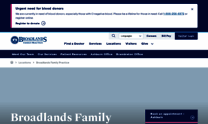 Broadlandsfamilypractice.com thumbnail