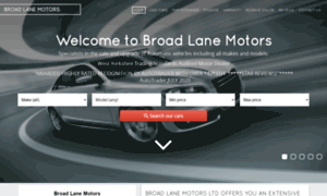 Broadlanemotors.co.uk thumbnail