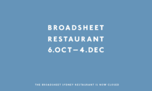 Broadsheetrestaurant.com.au thumbnail