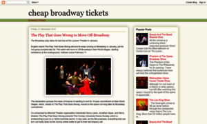 Broadwaycheaptickets.blogspot.com thumbnail