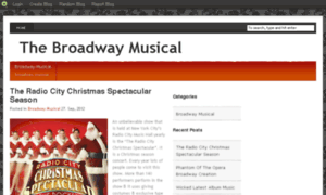 Broadwaymusical.blog.com thumbnail