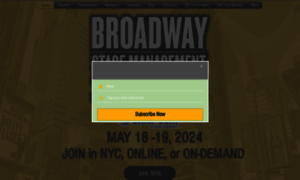 Broadwaysymposium.com thumbnail