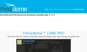 Brochureware.theradome.com thumbnail