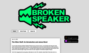 Brokenspeakerpodcast.com thumbnail