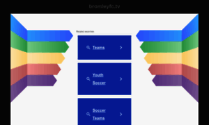 Bromleyfc.tv thumbnail