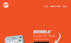 Bromoji.me thumbnail