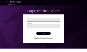 Bronxcare.myshiftwizard.com thumbnail