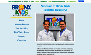 Bronxkidsdentists.com thumbnail