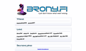 Brony.fi thumbnail