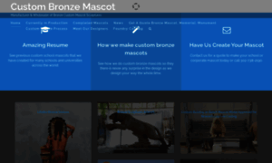 Bronze-mascot.com thumbnail