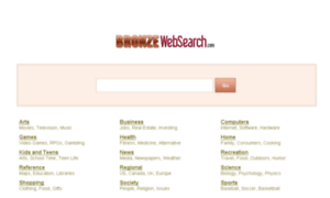 Bronzewebsearch.com thumbnail
