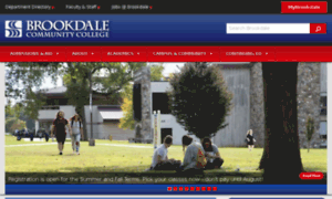 Brookdale.cc.nj.us thumbnail