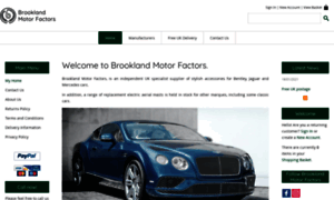 Brooklandmotorfactors.co.uk thumbnail