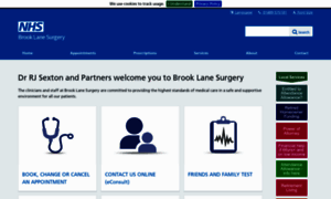 Brooklanesurgery.co.uk thumbnail