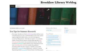 Brooklaw.wordpress.com thumbnail