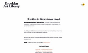 Brooklynartlibrary.org thumbnail