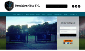 Brooklyncityfc.org thumbnail