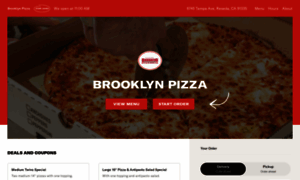 Brooklynpizzamenu.com thumbnail