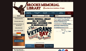 Brooks.lib.vt.us thumbnail