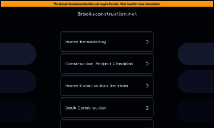 Brooksconstruction.net thumbnail