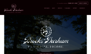 Brooksdurhamfuneralhome.com thumbnail