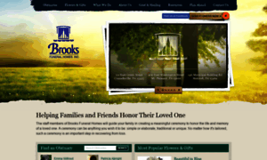 Brooksfuneralhomes.com thumbnail