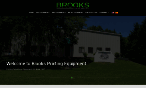 Brooksprintingequipment.com thumbnail