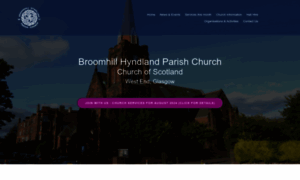 Broomhillhyndlandchurch.org thumbnail