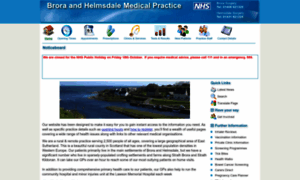 Brorahelmsdalemedicalpractice.co.uk thumbnail