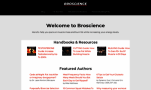 Broscience.com thumbnail