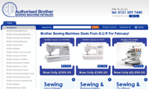 Brothersewingmachinesdirect.co.uk thumbnail