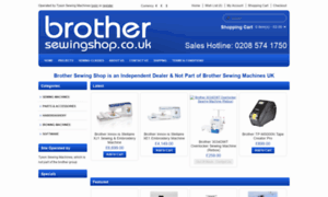 Brothersewingshop.co.uk thumbnail
