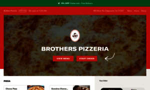 Brotherspizzadelivery.com thumbnail