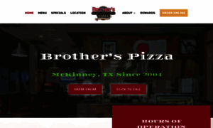 Brotherspizzapasta.com thumbnail