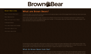 Brownbear.org thumbnail