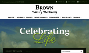 Brownfamilymortuary.com thumbnail