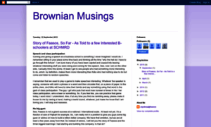 Brownianmusings.blogspot.com thumbnail