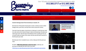 Browningautoparts.com thumbnail