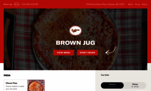 Brownjugpizza.com thumbnail