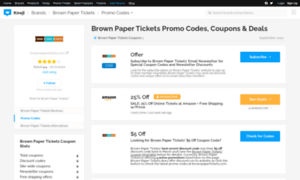 Brownpapertickets.bluepromocode.com thumbnail