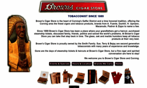 Brownscigarstore.com thumbnail