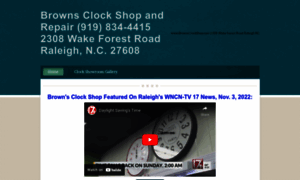 Brownsclockshop.com thumbnail