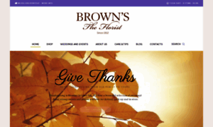 Brownsflorist.com thumbnail