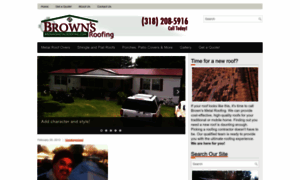 Brownsmetalroofing.com thumbnail