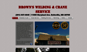 Brownsweldingandcrane.com thumbnail